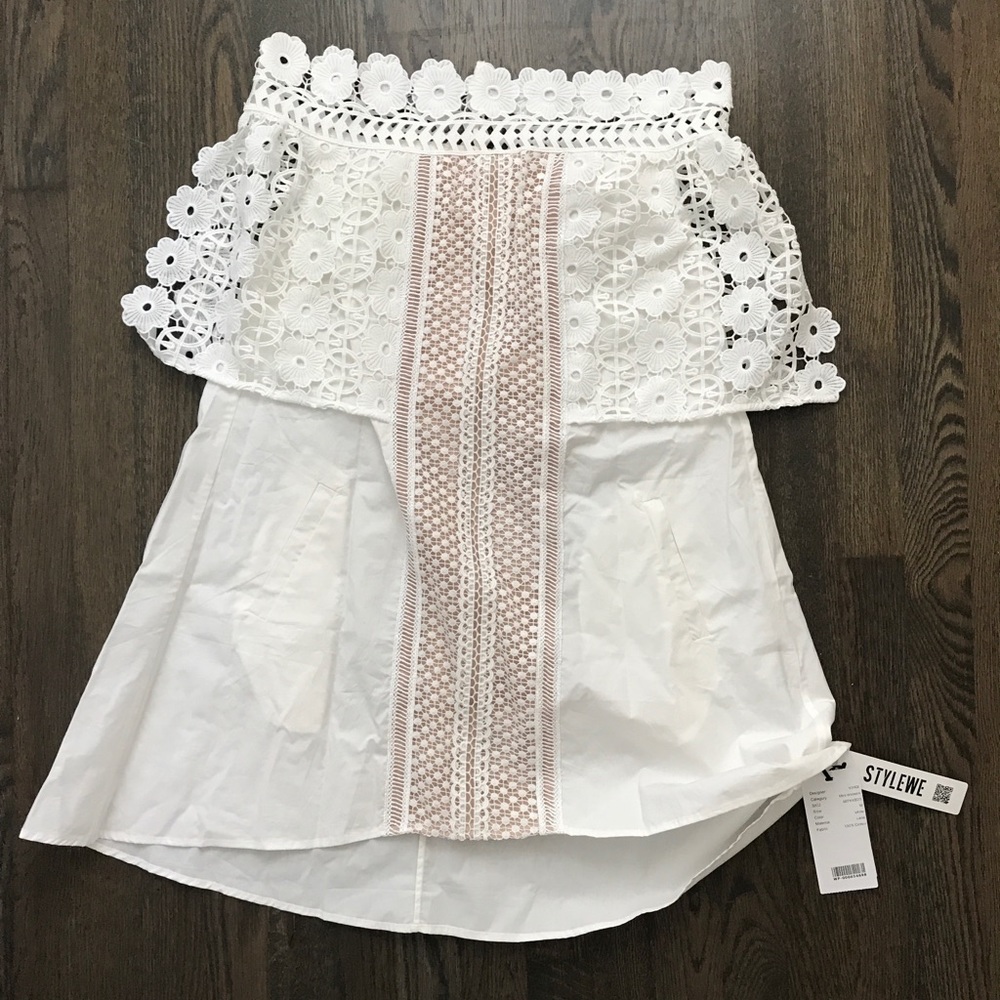 Off Shoulder Summer Mini Dress